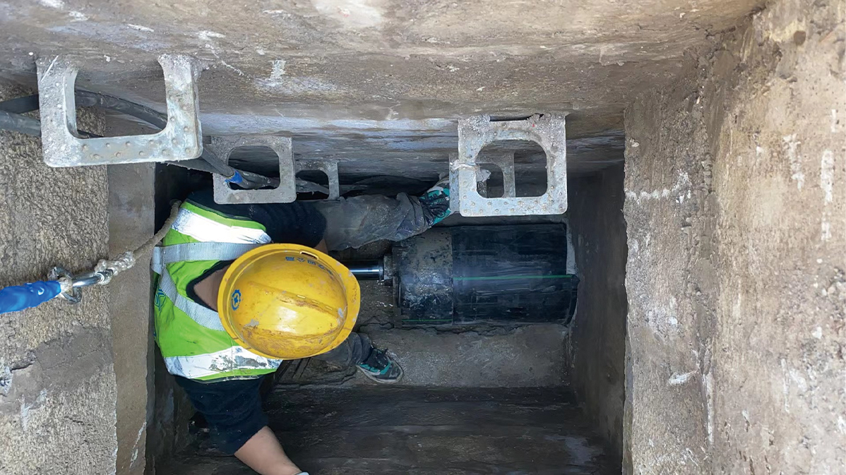 鲁山HDPE短管内衬法